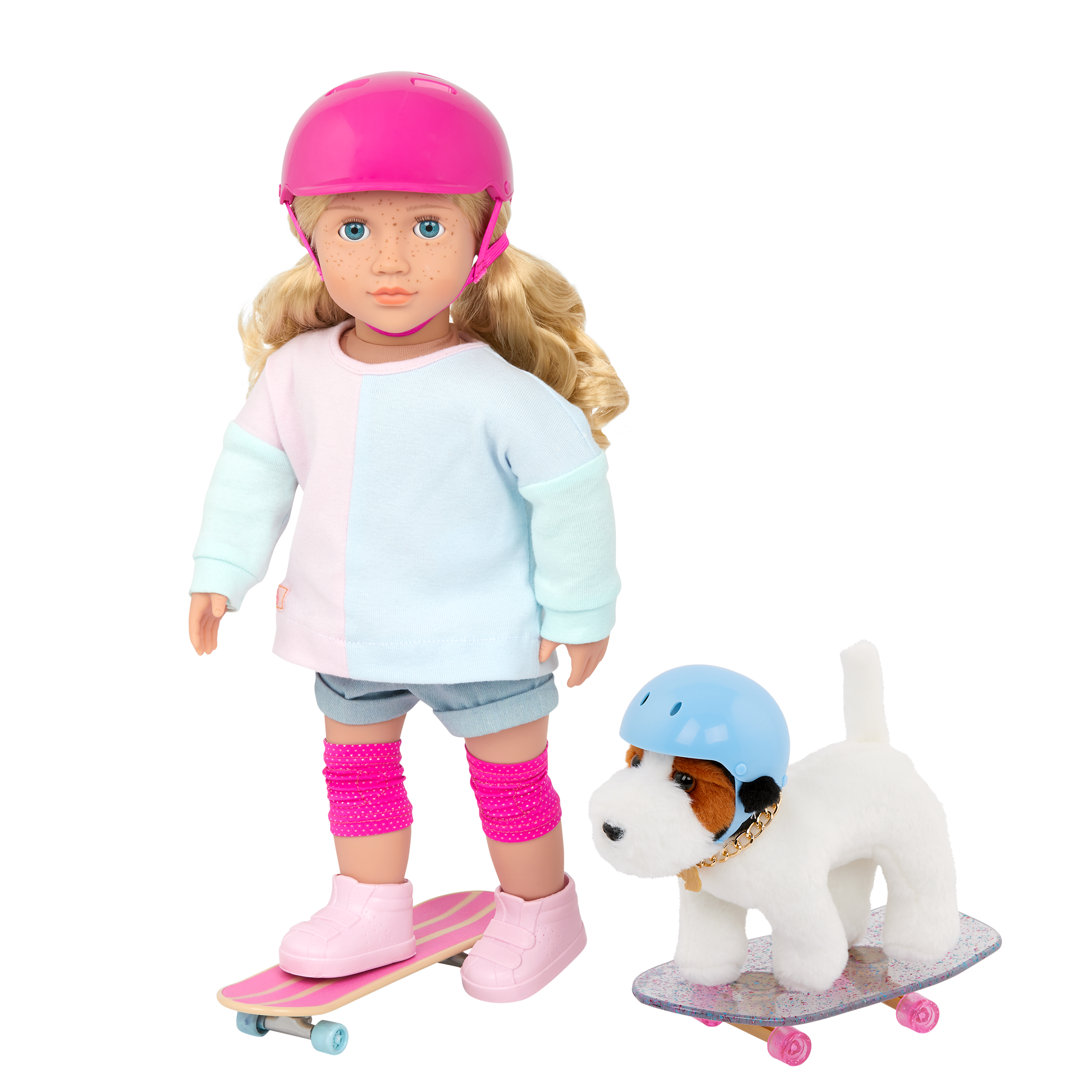 Posable Pro Skater Pup