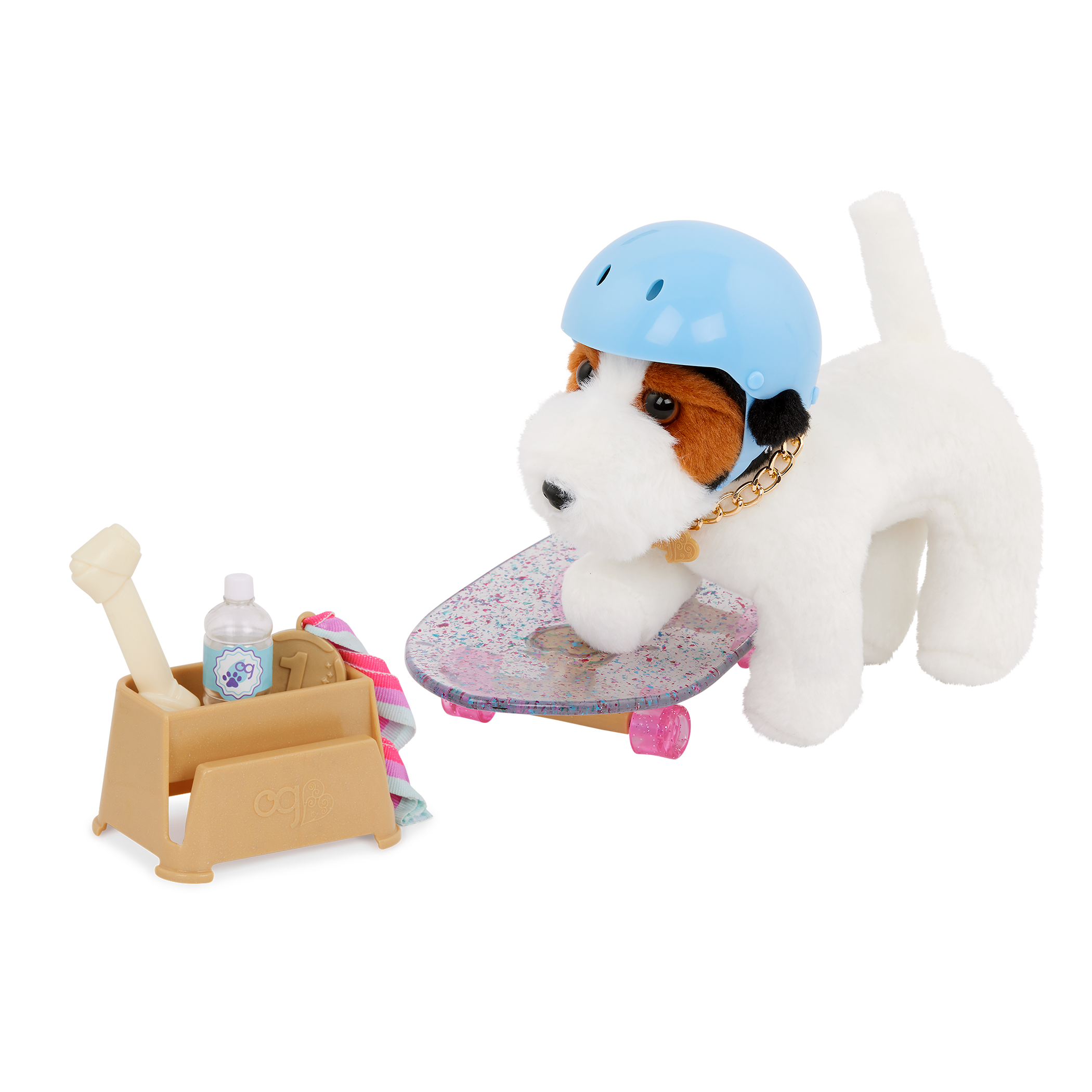 Posable Pro Skater Pup