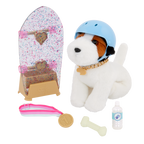 Posable Pro Skater Pup