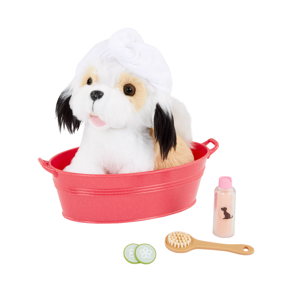 Posable Spa Day Pup