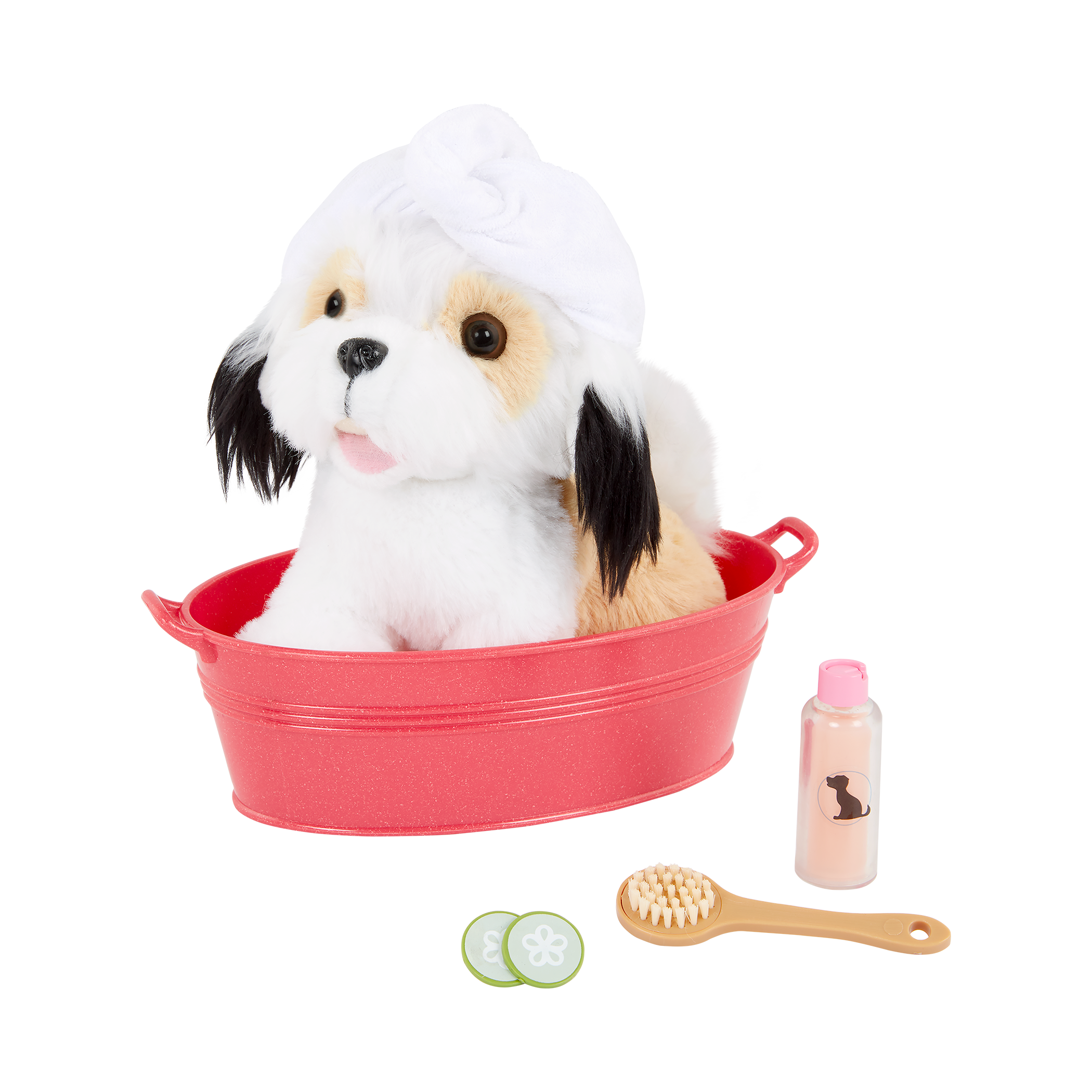 Posable Spa Day Pup