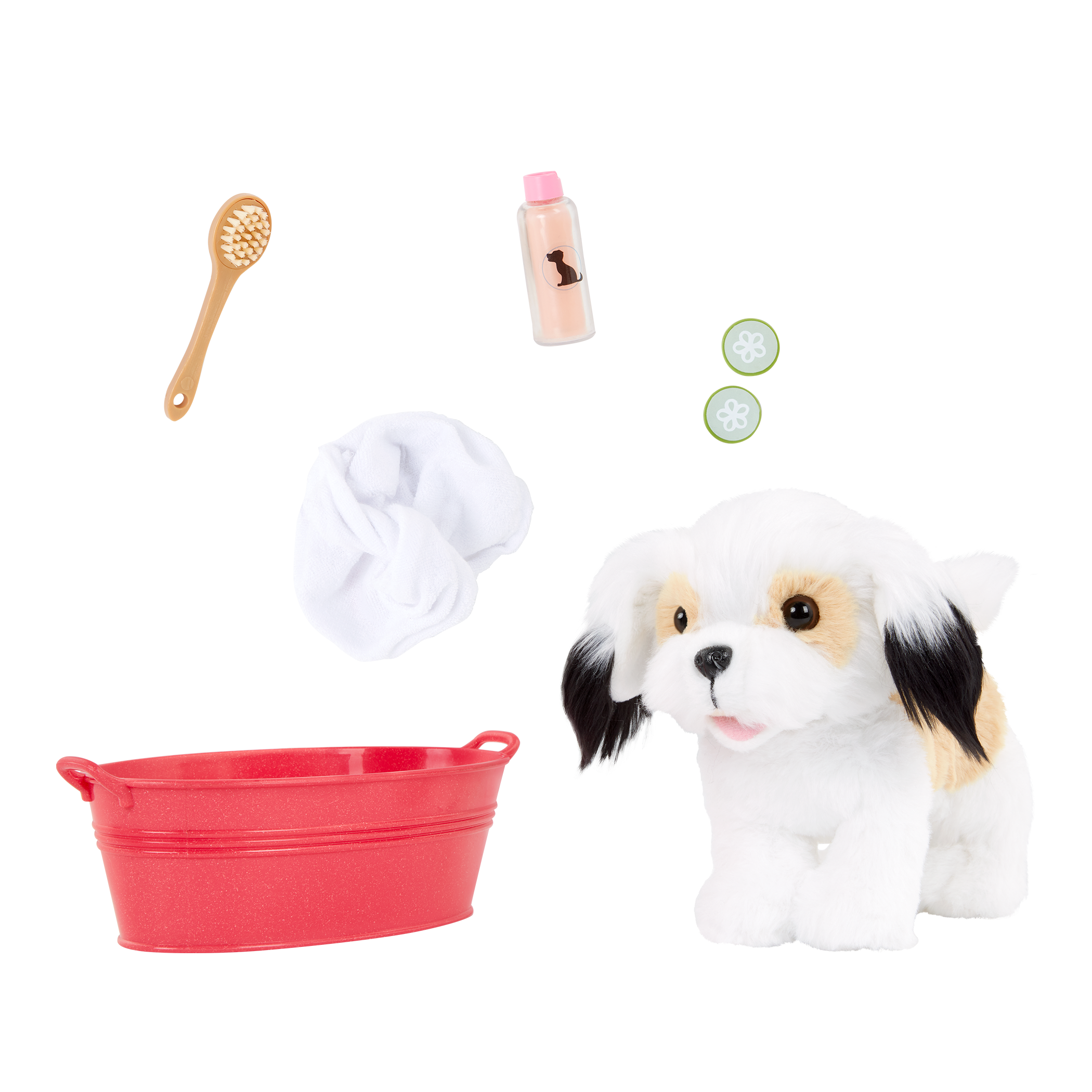 Posable Spa Day Pup