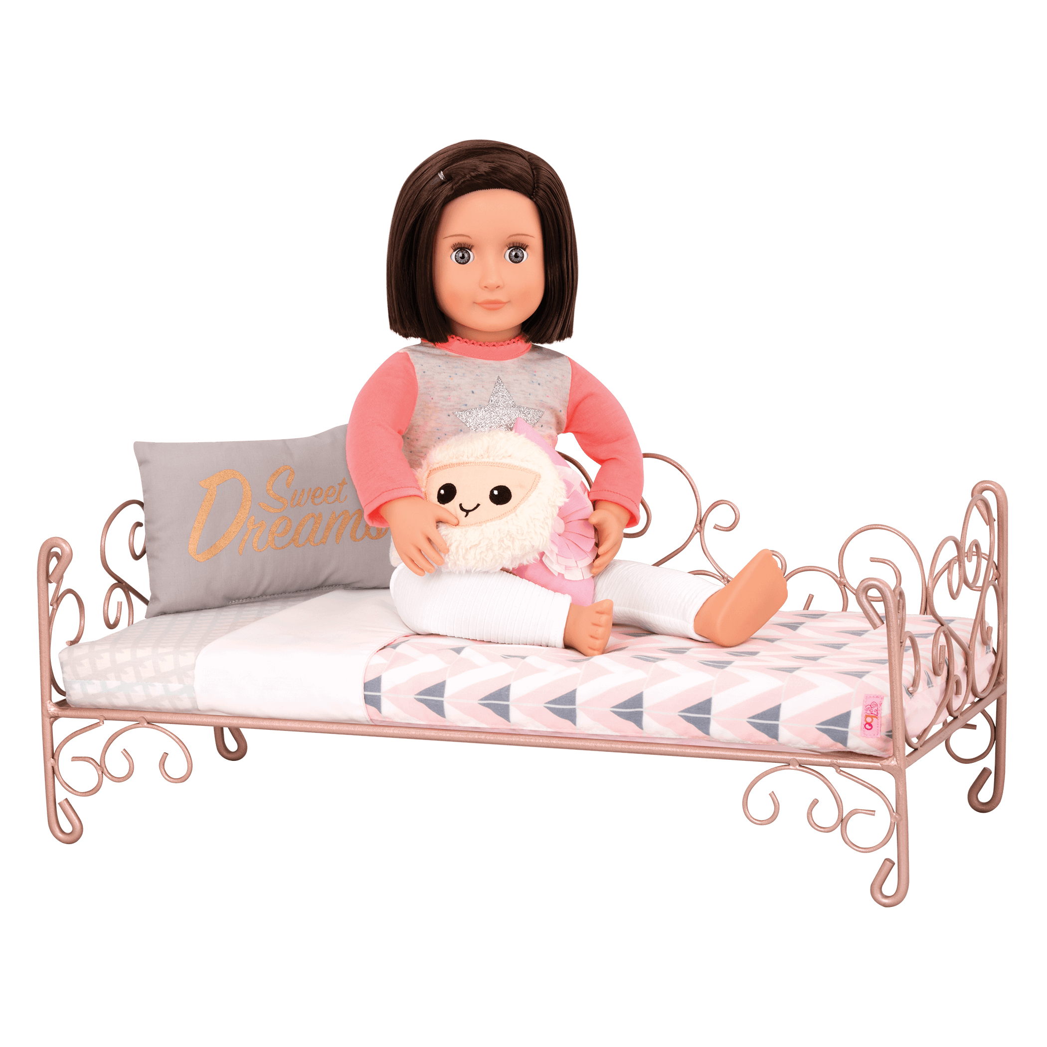 Sweet Dreams Scrollwork Bed